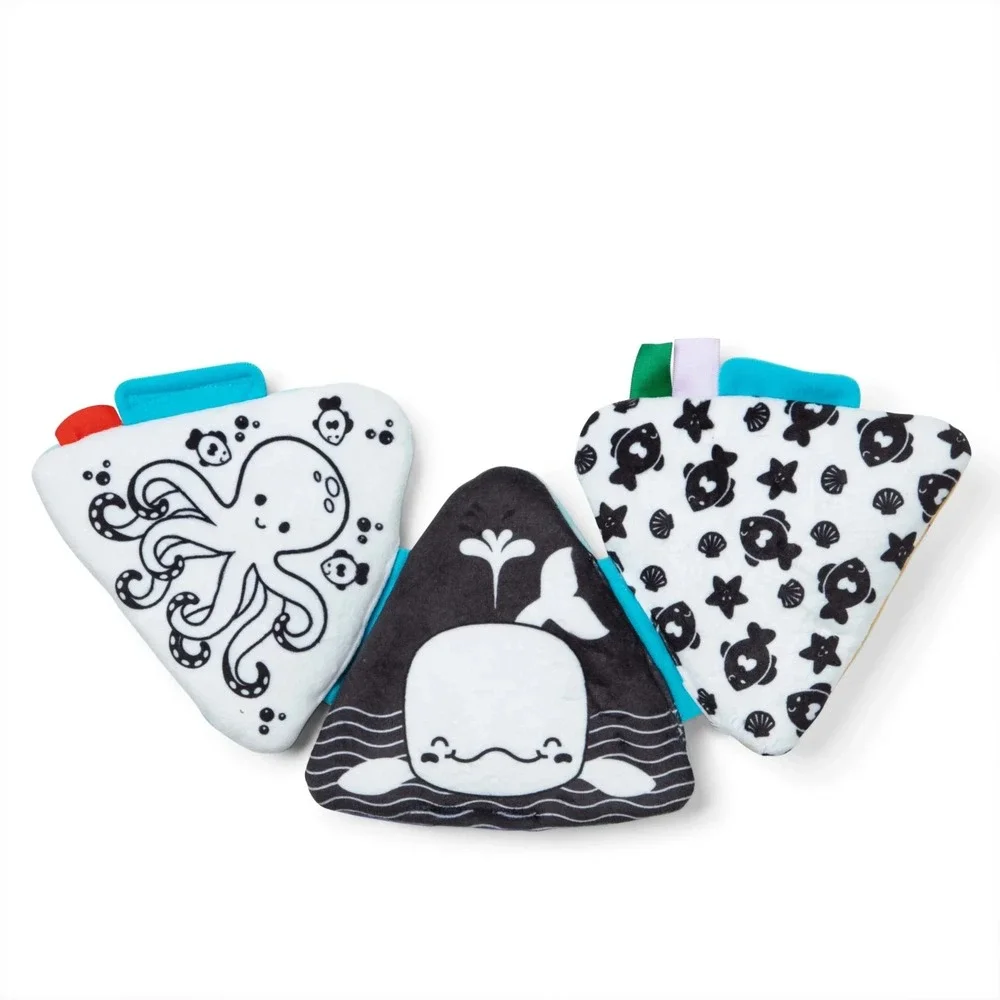 Melissa &‎ Doug Ocean Tummy Time Triangle Baby Toy Infant Developmental NEW